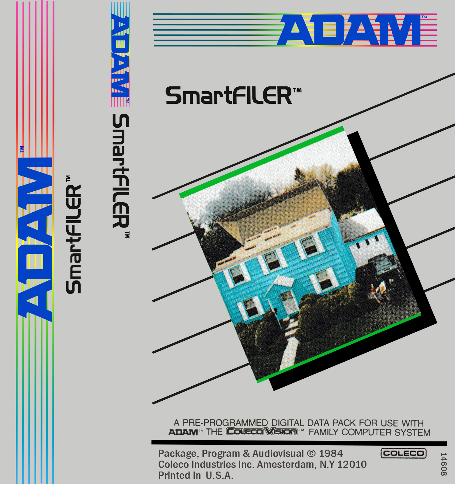 SmartFiler J-Card for ColecoVision ADAM